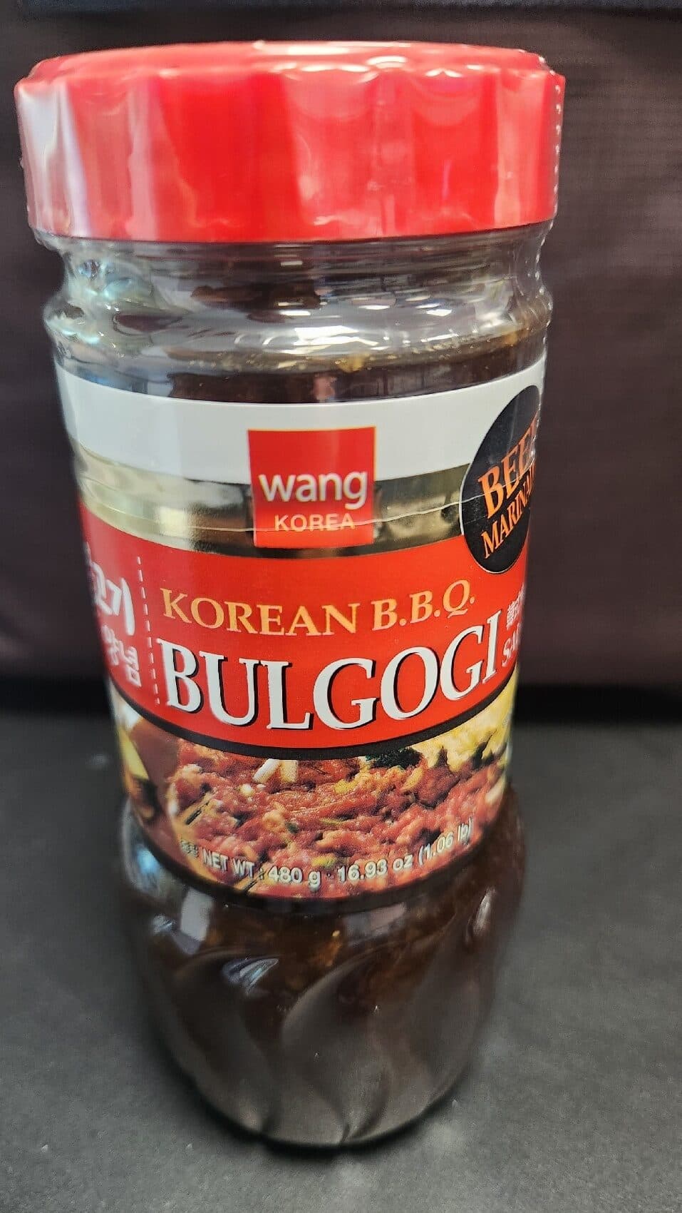 Wang Korea Wang korea, korean beef b.b.q. sauce packshot