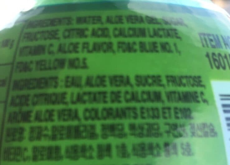 Wang Aloe packshot