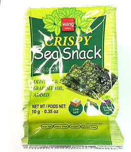 Wang Korea Olive Oil Crispy Sea Snack packshot