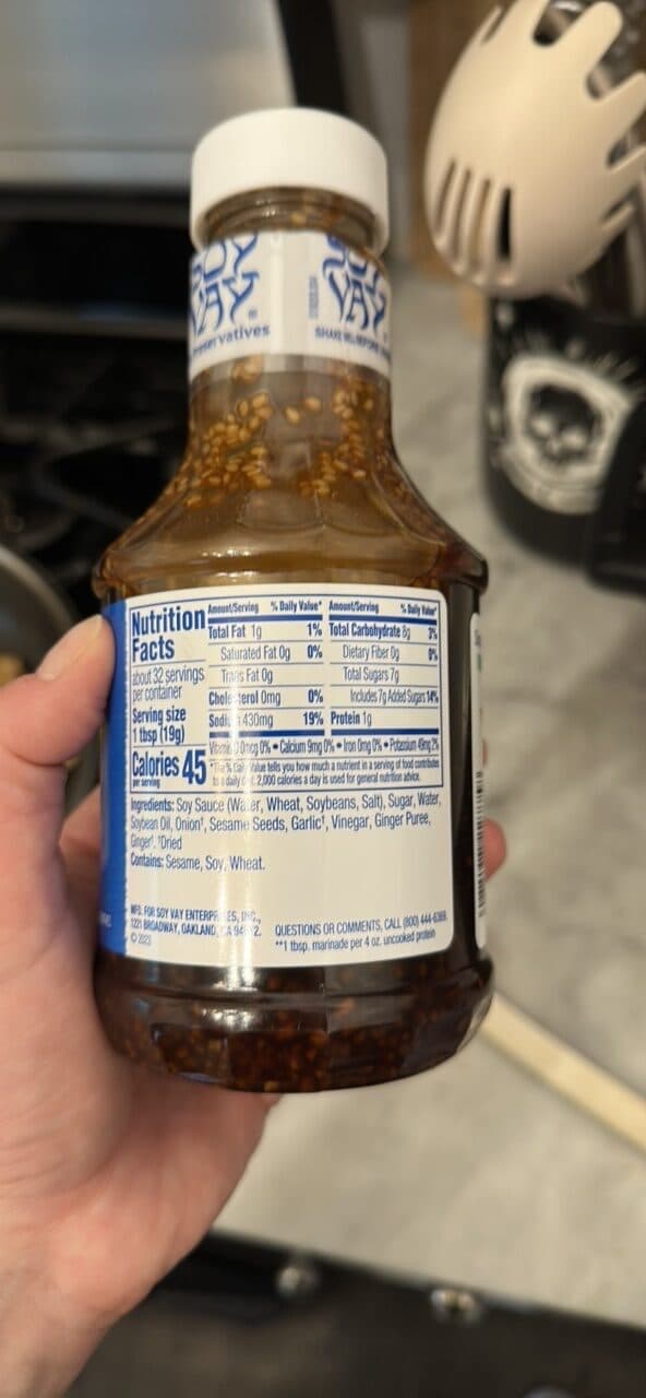 SOY VAY VERI VERI TERIYAKI packshot