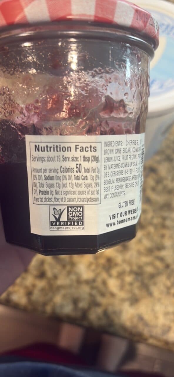 Bonne Maman Cherry Preserves packshot