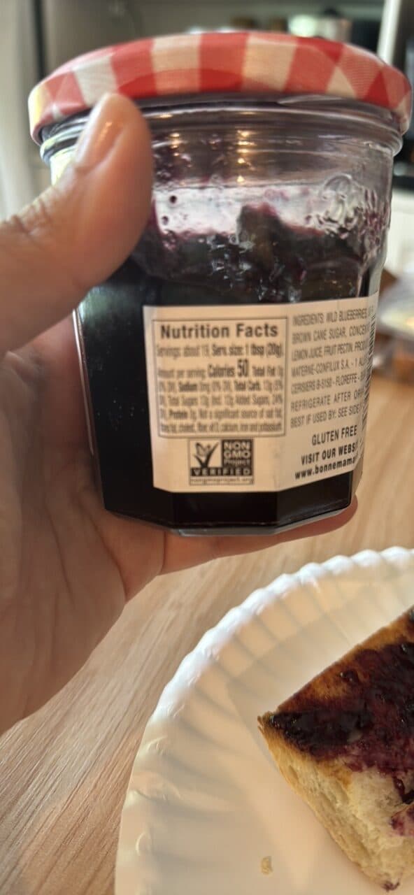 Bonne Maman Wild Blueberry Preserves packshot