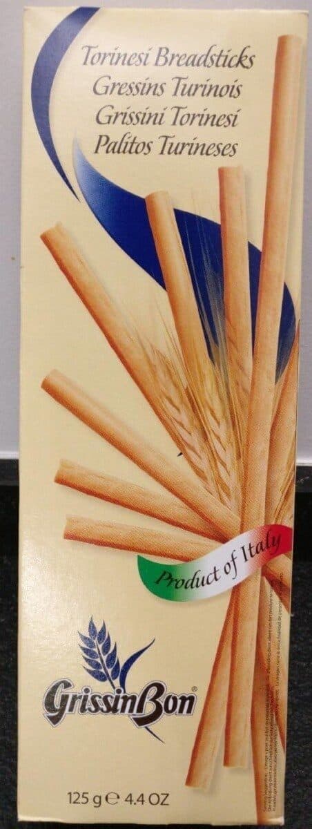 Open Food Facts Gressins Turinois packshot