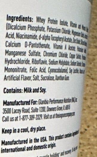 ISOPURE Vanilla Protein Powder packshot