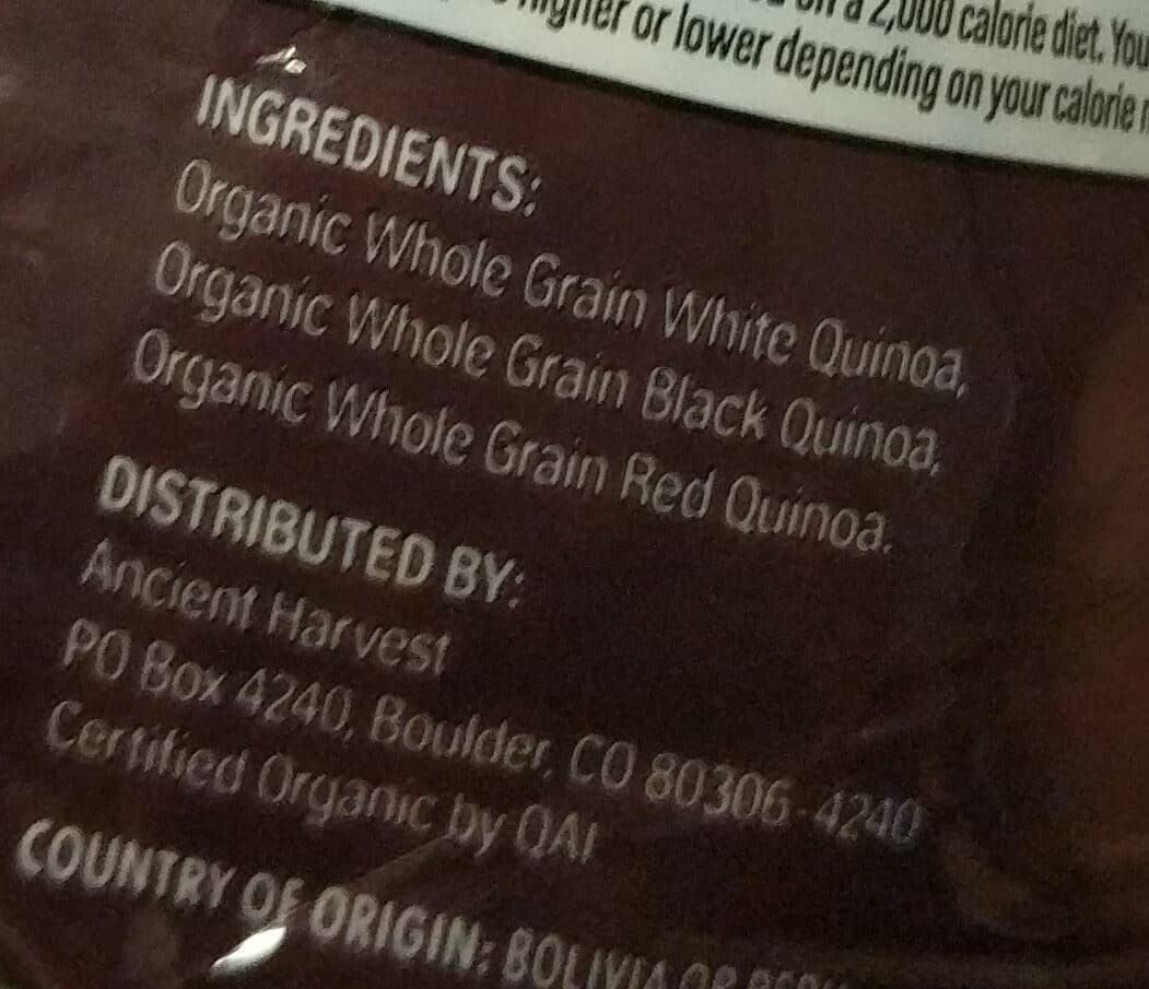 Ancient Harvest Harmony Quinoa packshot