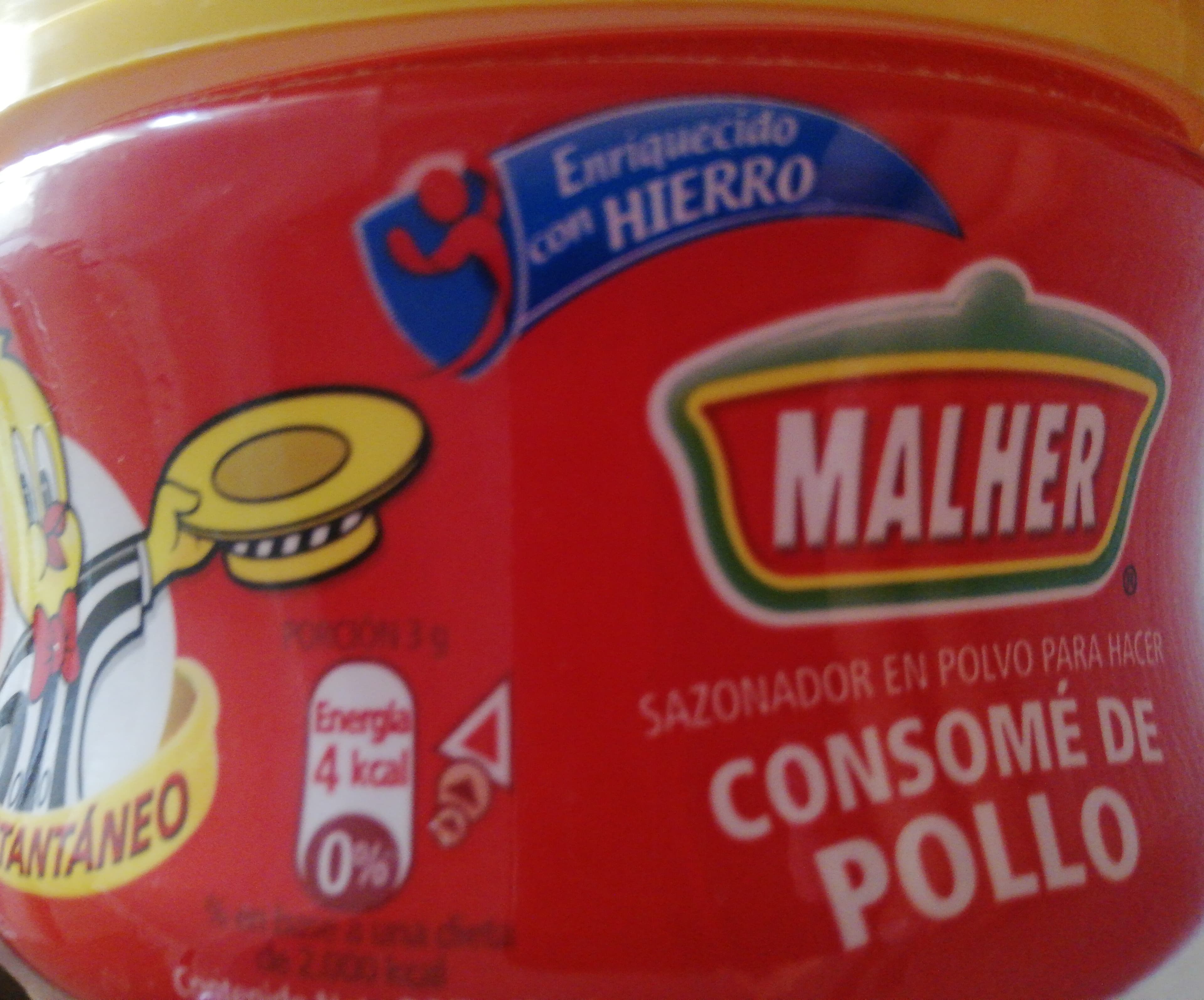 Malher Malher, chicken flavor bouillon packshot