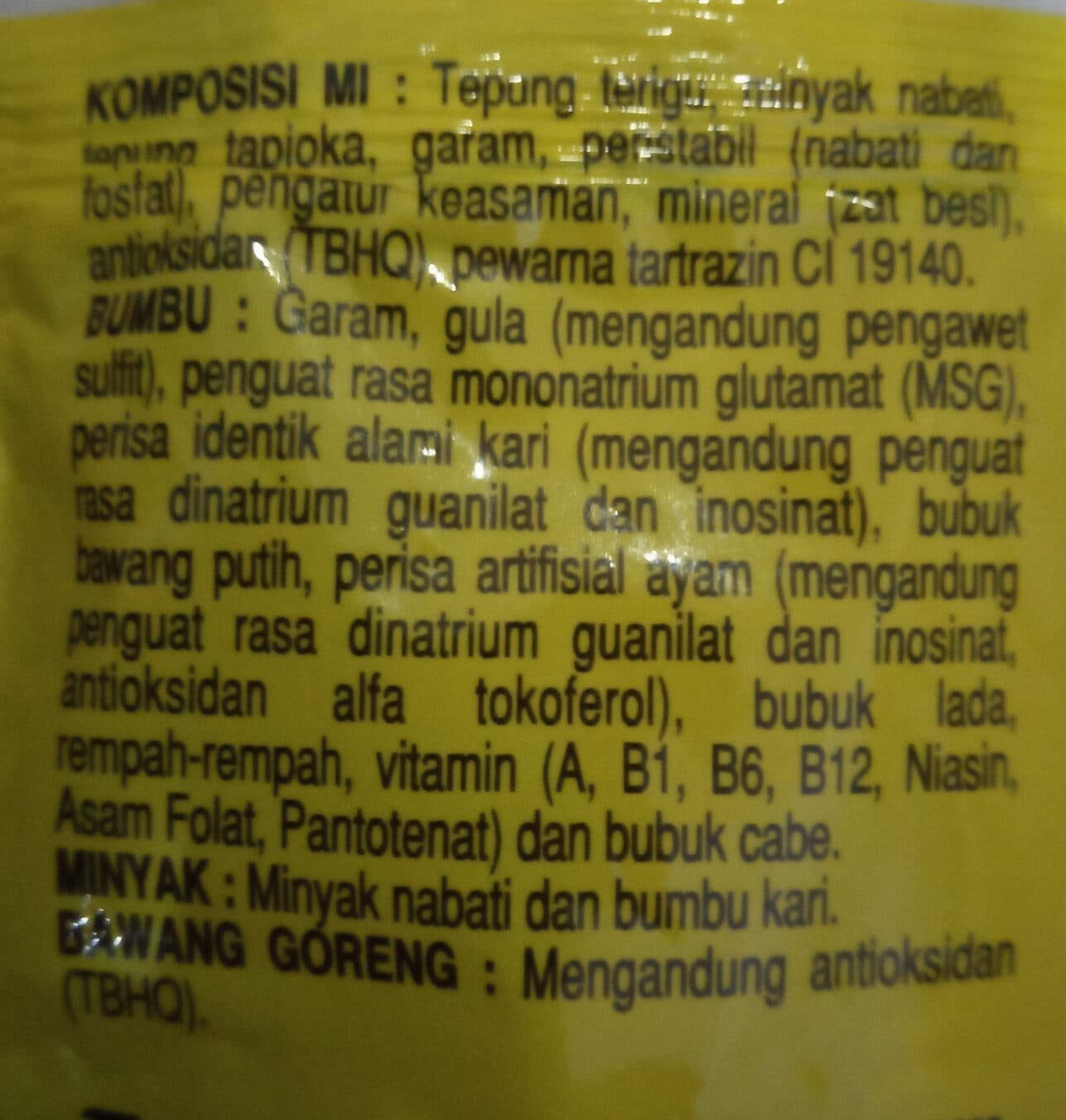 Indomie Indomie Kari Ayam packshot