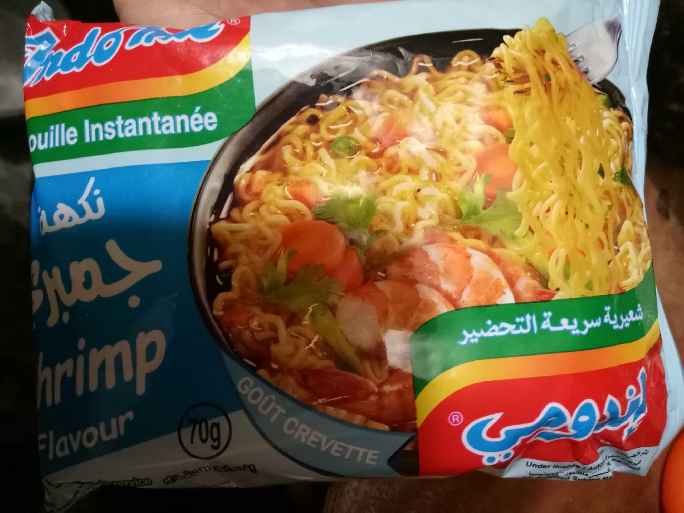 Indomie Indomie Shrimp Noodles packshot