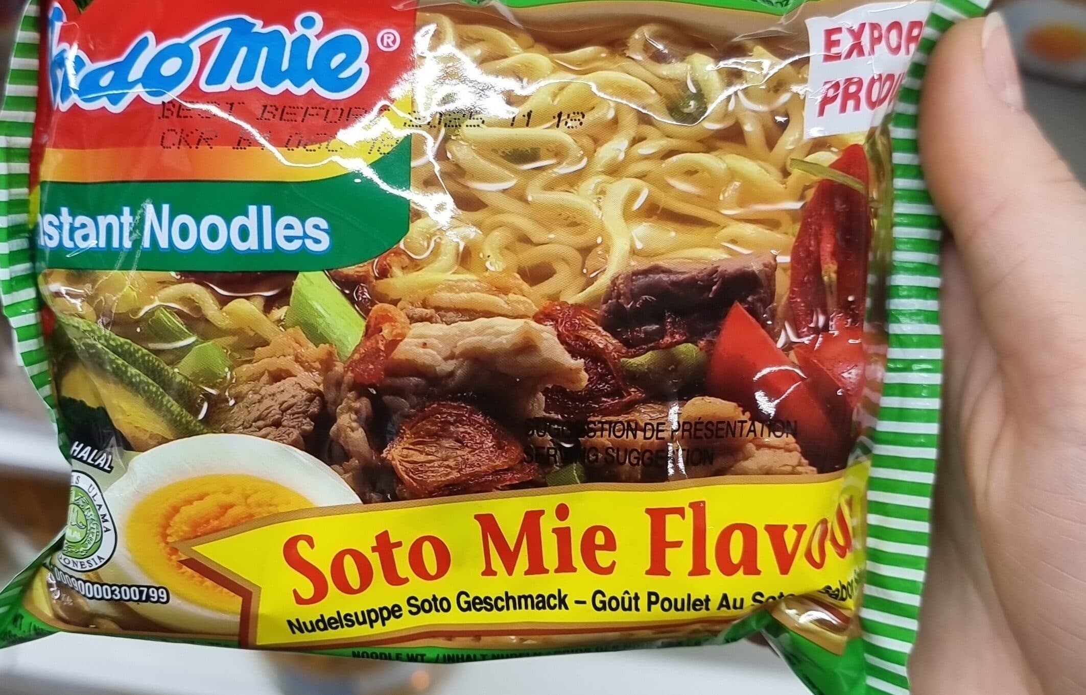 Indomie Soupe Indomie Boeuf Soto Mie Flavour Halal 0 packshot