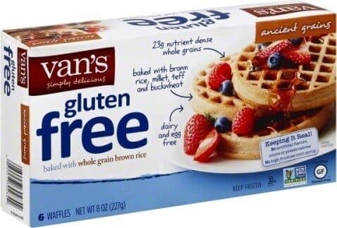 Van's Gluten Free Ancient Grains Waffles packshot