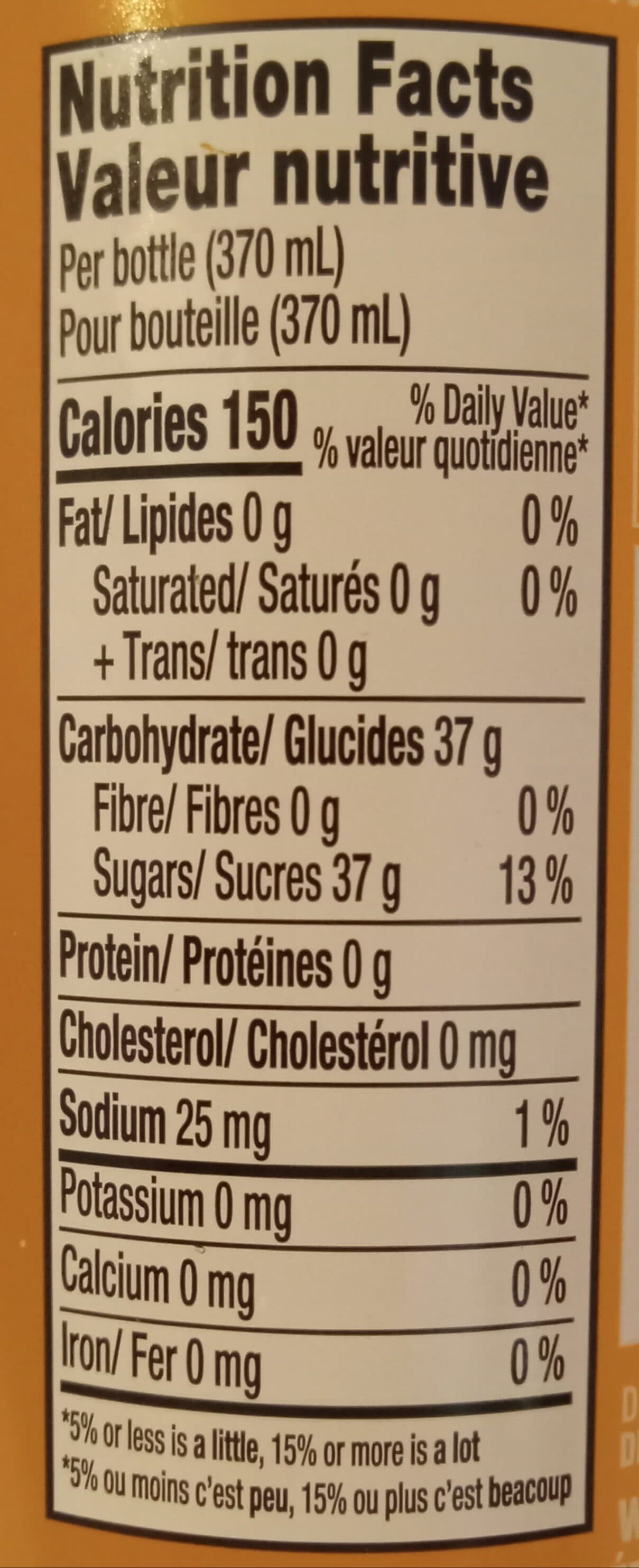 Jarritos Mandarin Natural Flavour Soda packshot