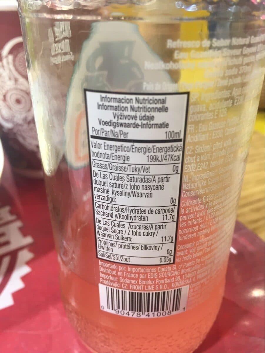 Jarritos Jarrito, Guava packshot