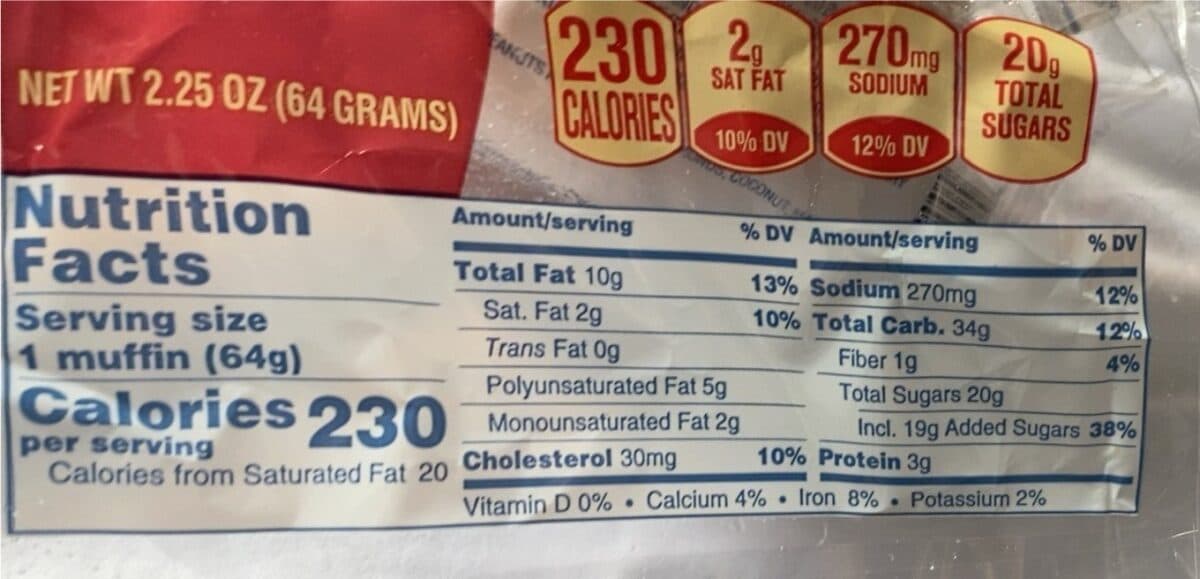 Otis Spunkmeyer Wild blueberry muffin packshot