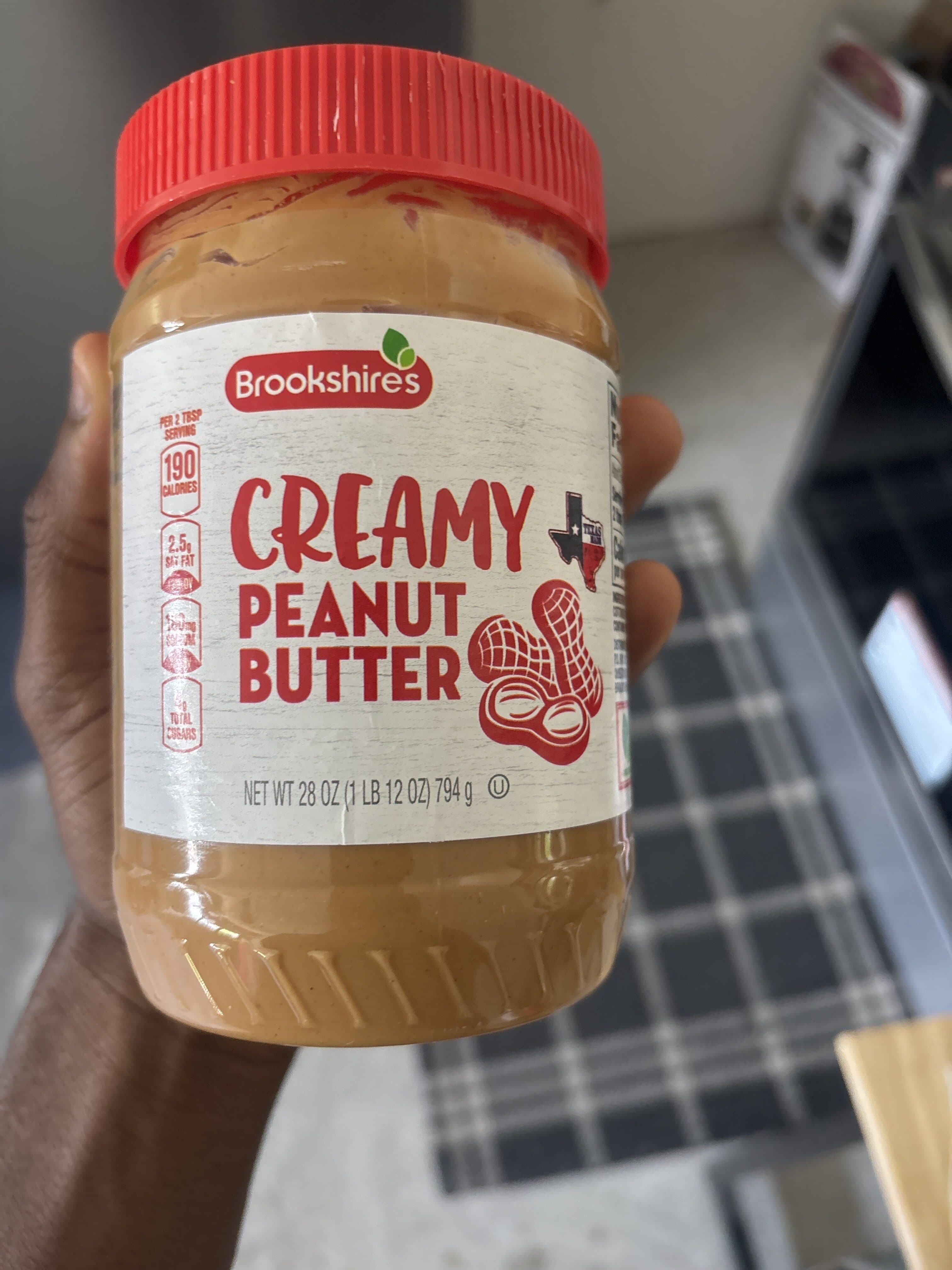 Brookshire's Creamy Peanut Butter packshot