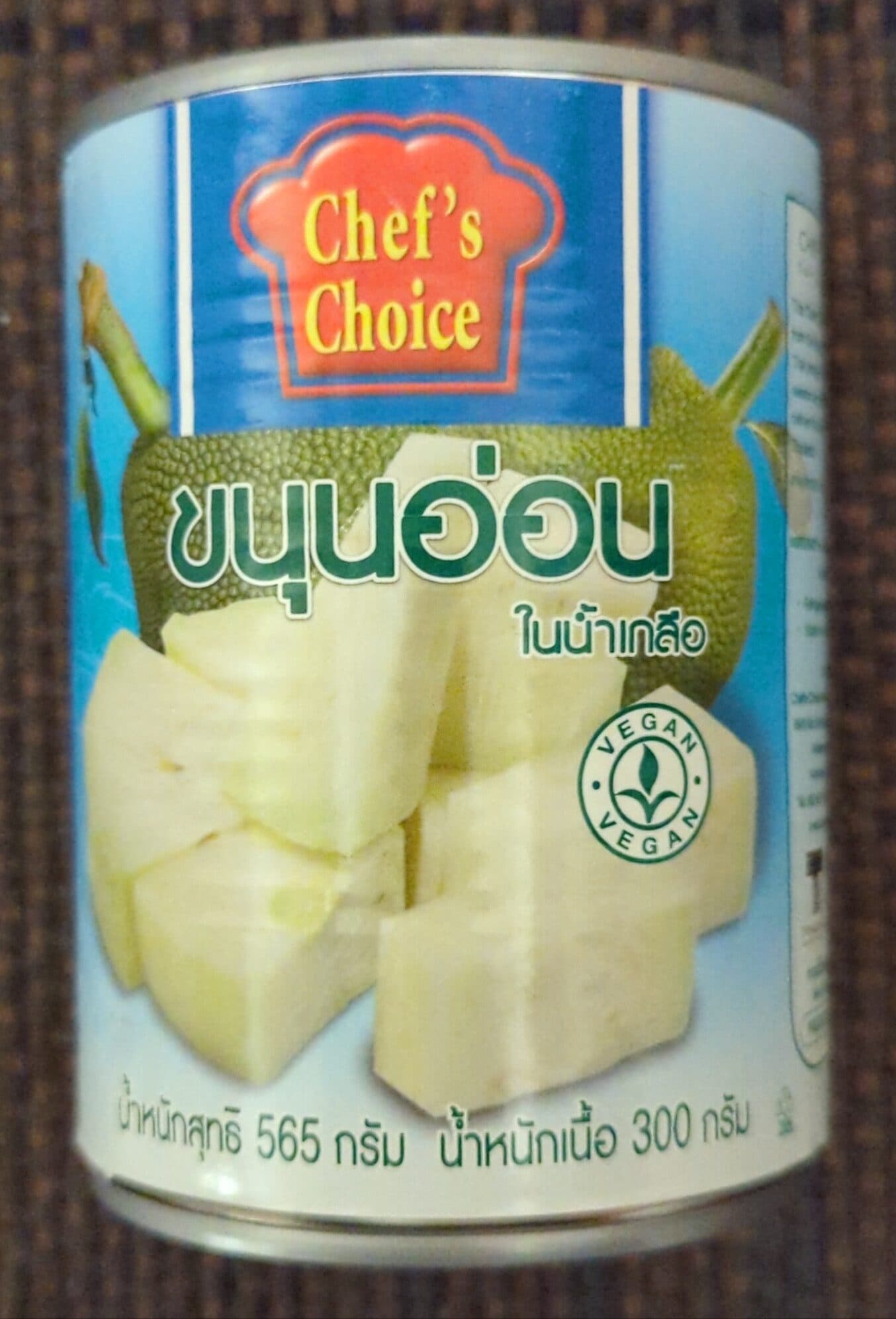 Chef's Choice Foods Manufacturer Co. Ltd. Chef's Choice, Young Green Jackfruit In Brine packshot
