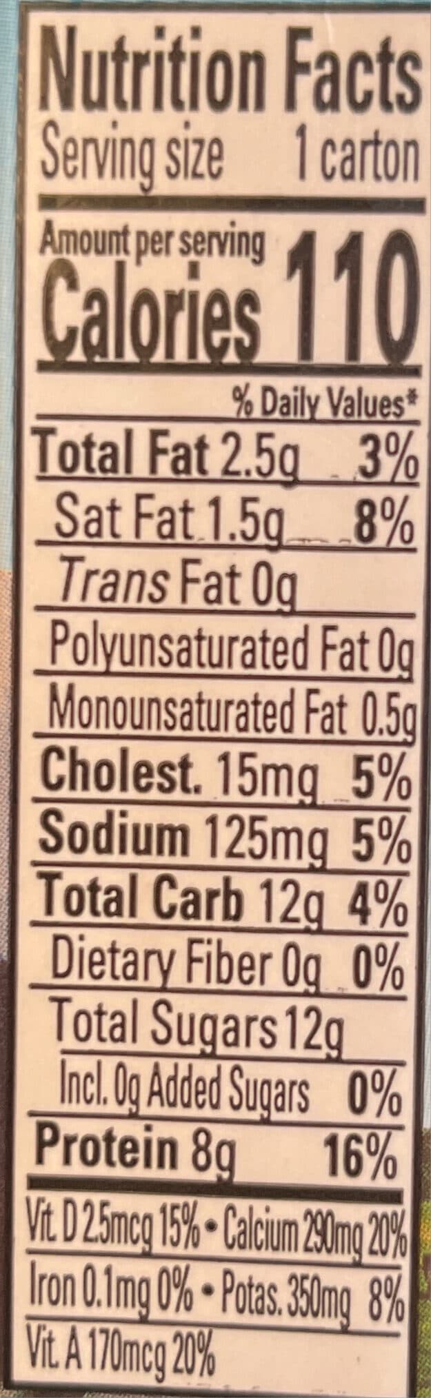 Cooperative Regions Of Organic Producer Pools Low-Fat Milk packshot