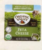 Organic Valley Feta Cheese packshot