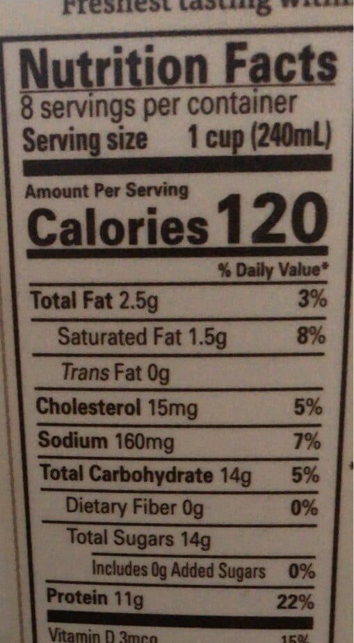 Organic Valley Low Fat Milk packshot
