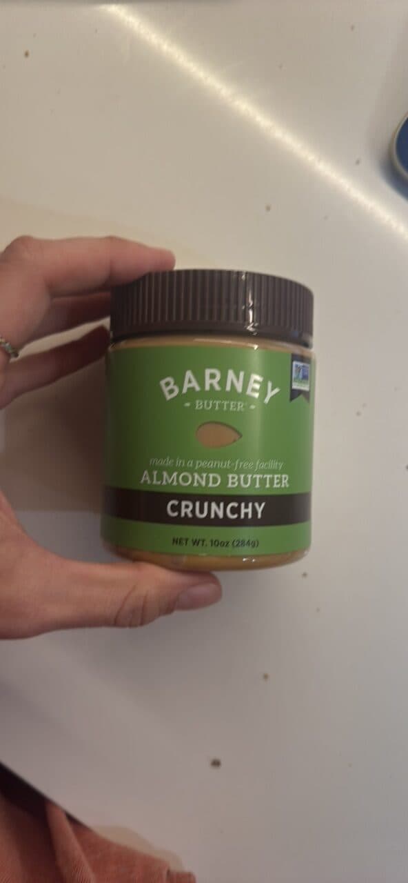 Barney Butter Almond Butter Crunchy packshot