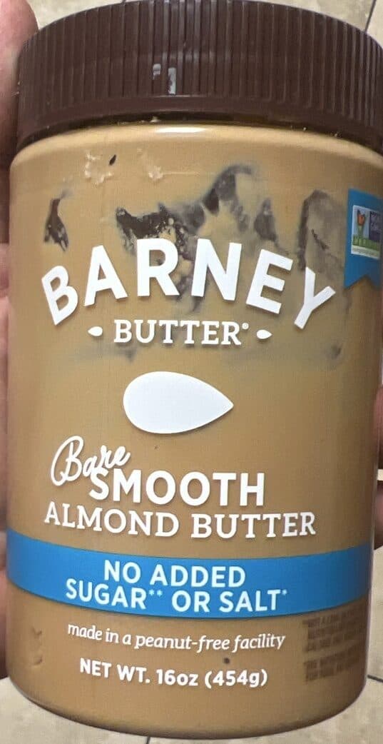 Barney Butter Barney Bare Smooth Almond Butter packshot
