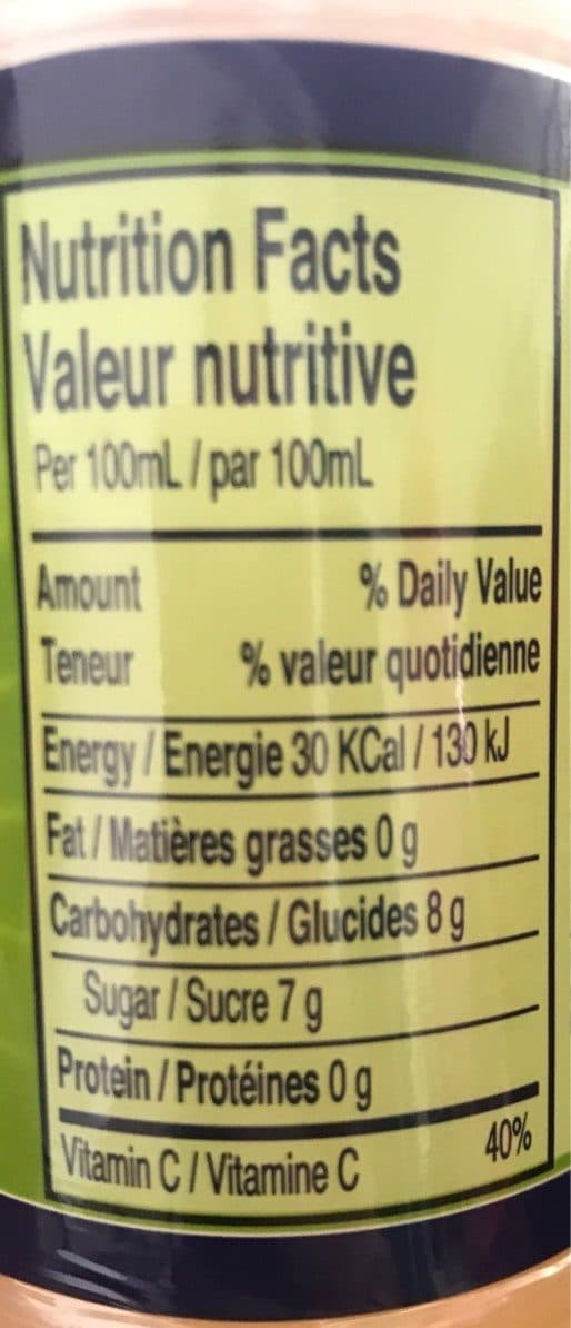 Open Food Facts Punch d'agrumes packshot