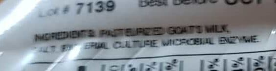 Kirkland Signature Goat Cheese Plain packshot