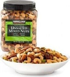 Kirkland signature Kirkland Signature Extra Fancy Unsalted Mixed Nuts: 1.13KG Tub packshot