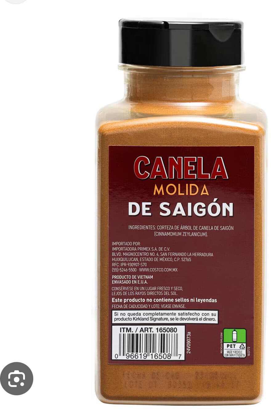 Kirkland Signature Canela Molida packshot