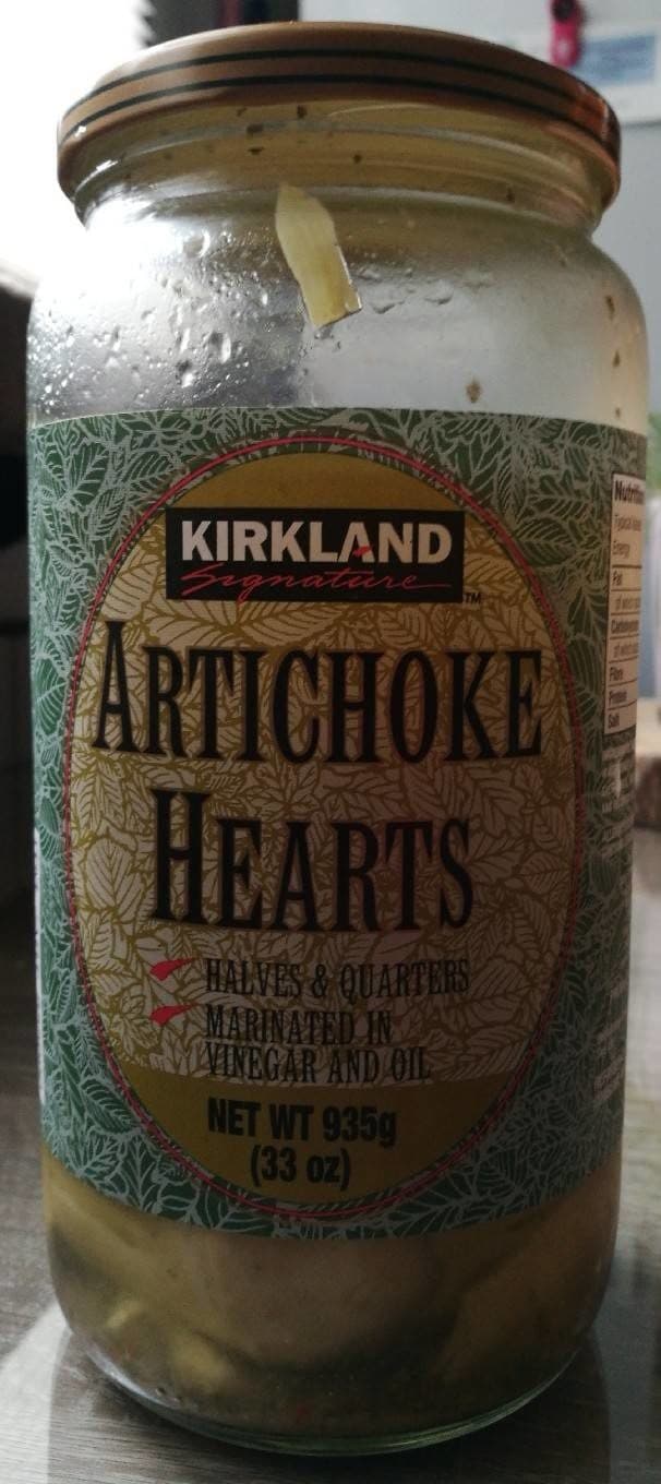 Kirkland Artichoke hearts packshot
