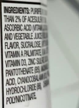 KIRKLAND Signature Açaí Blueberry Pomegranate Flavored with other natural flavors Vitamin-enhanced Water Beverage packshot