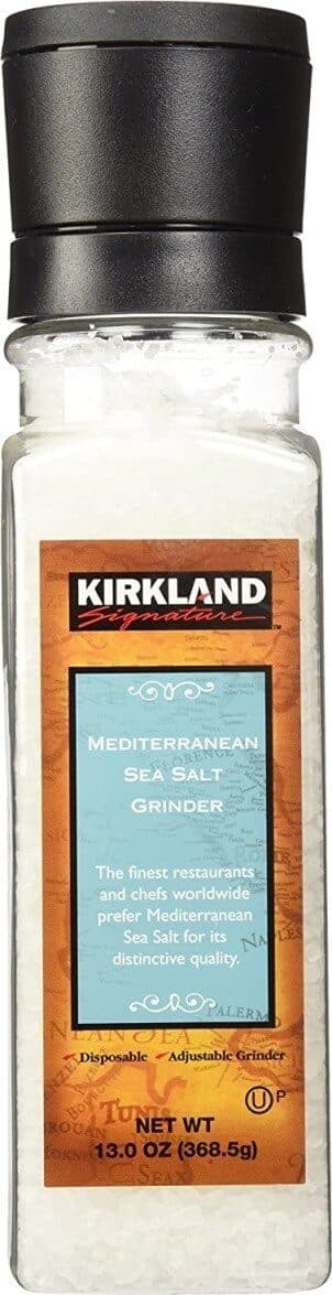 Kirkland Signature Mediterrananean sea salt packshot