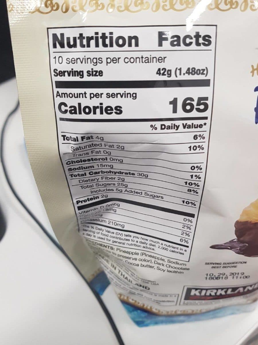 Kirkland Signature PINEAPPLERINGS packshot
