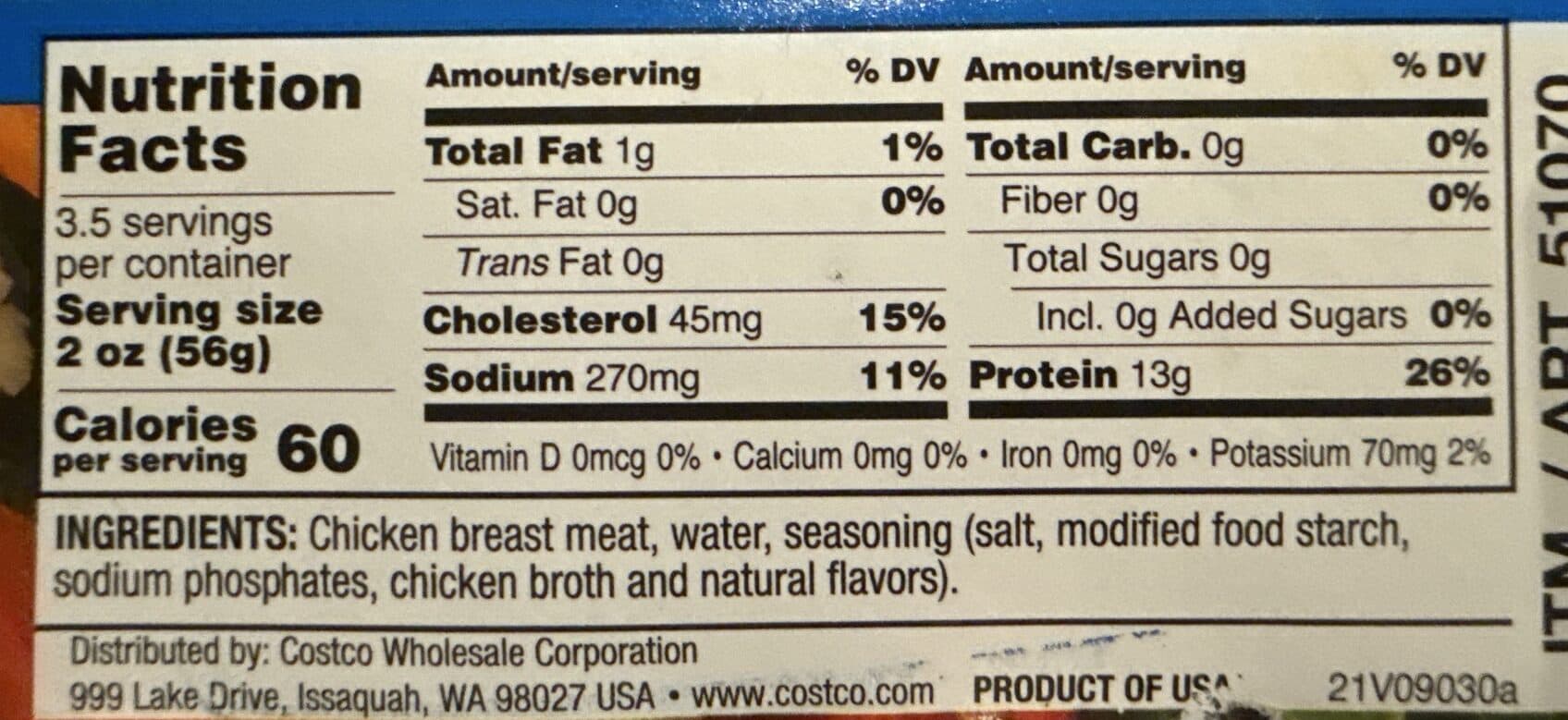 Kirkland Signature Chunk Chicken Breast packshot