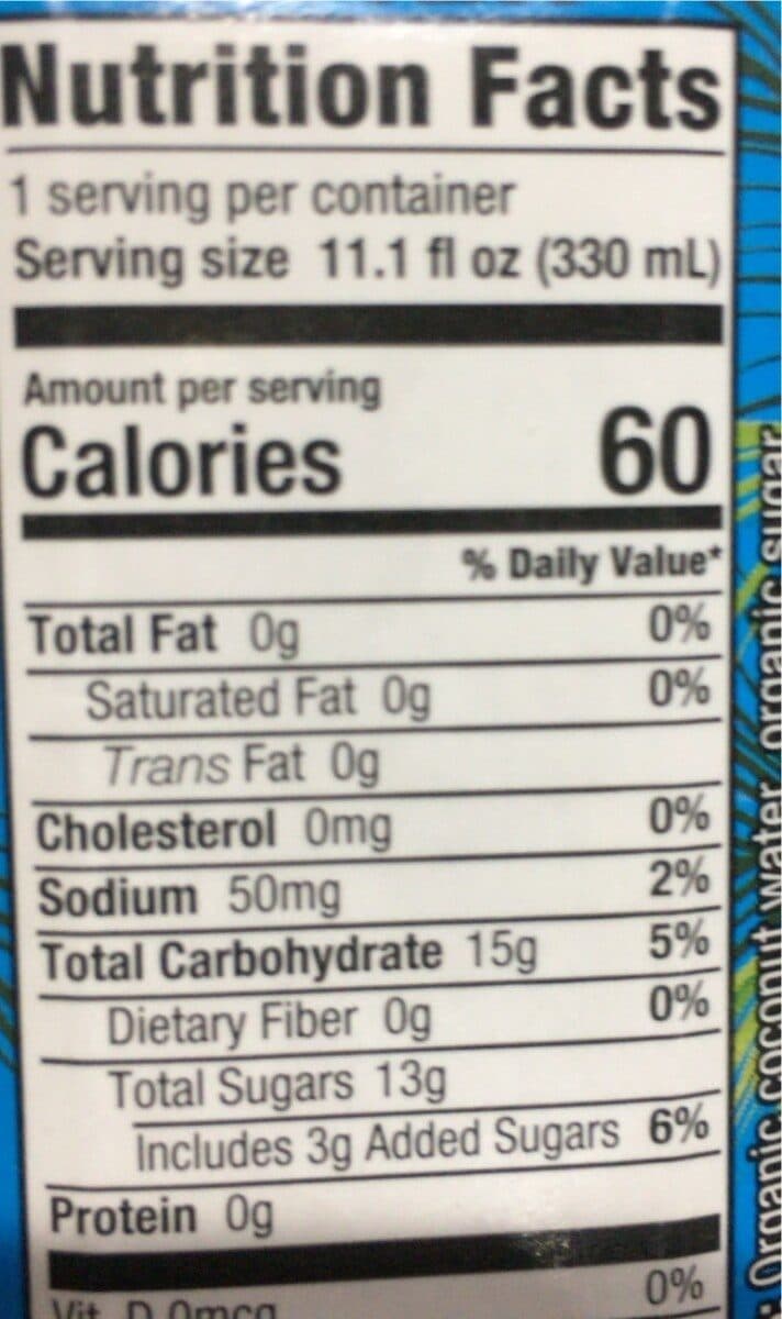 Kirkland Signature Organic Coconut Water packshot