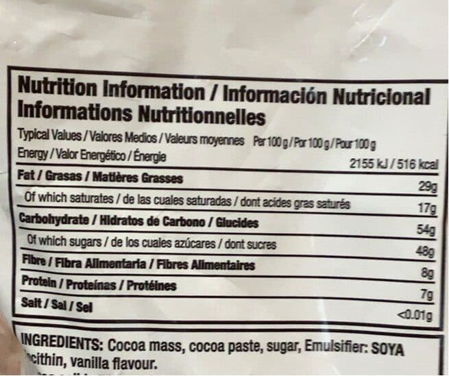 Kirkland Chocolate Chips 51% Cacao Semi-Sweet packshot