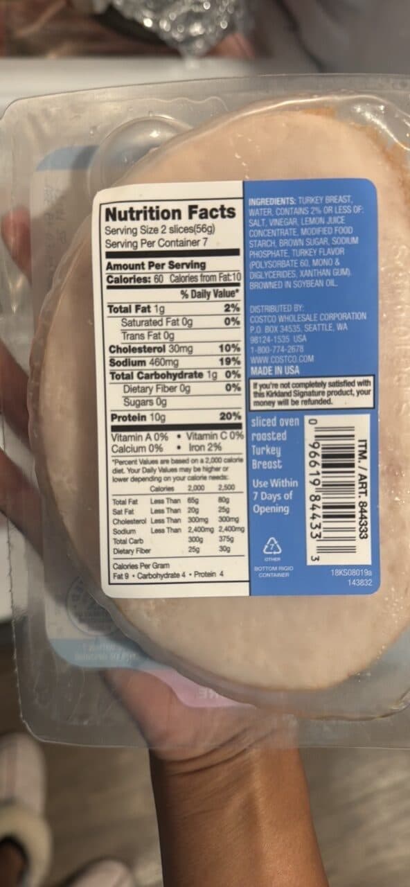 Kirkland Signature Sliced Oven Roasted Turkey Breast packshot