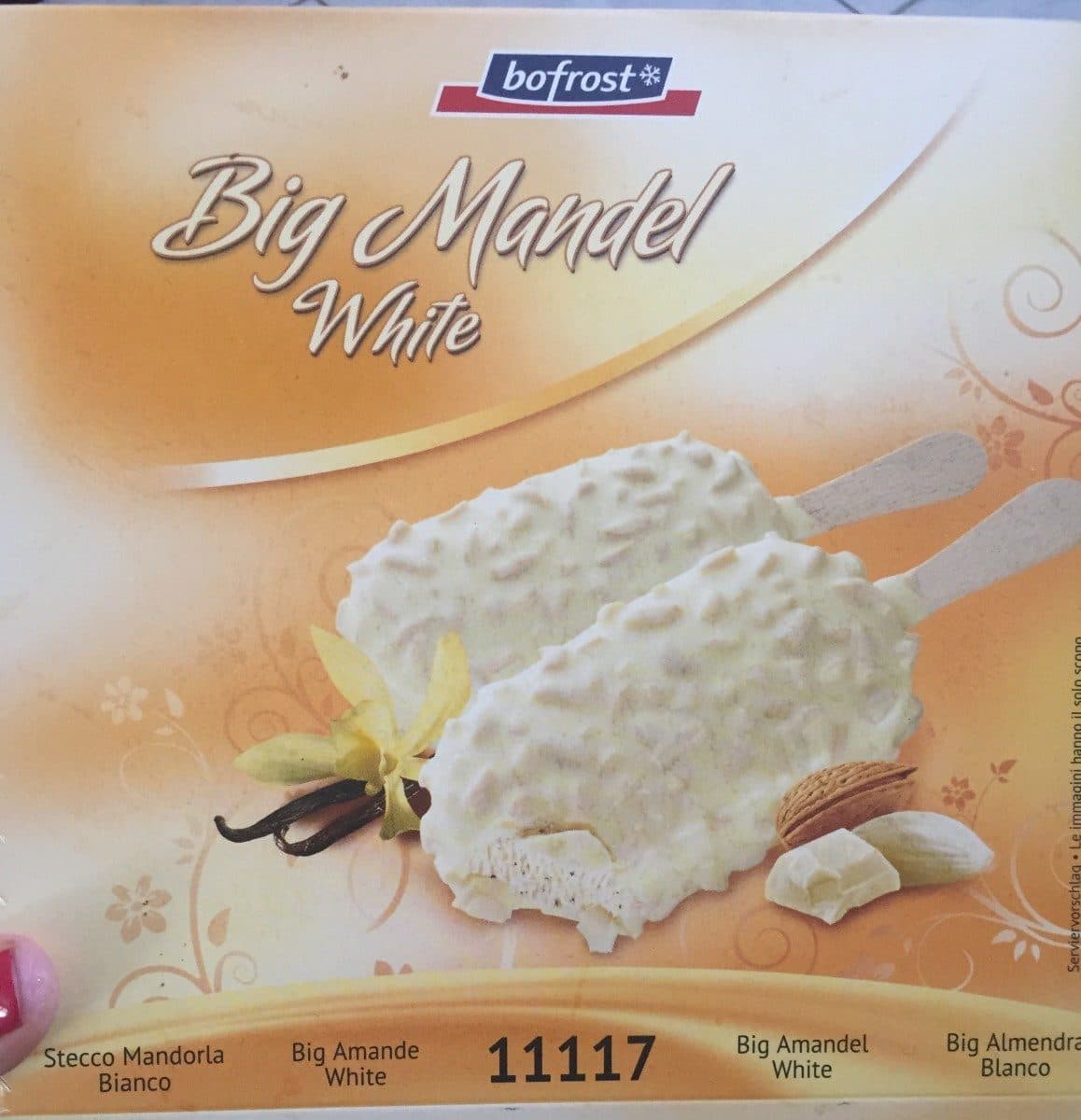 Bofrost Big Amande white packshot