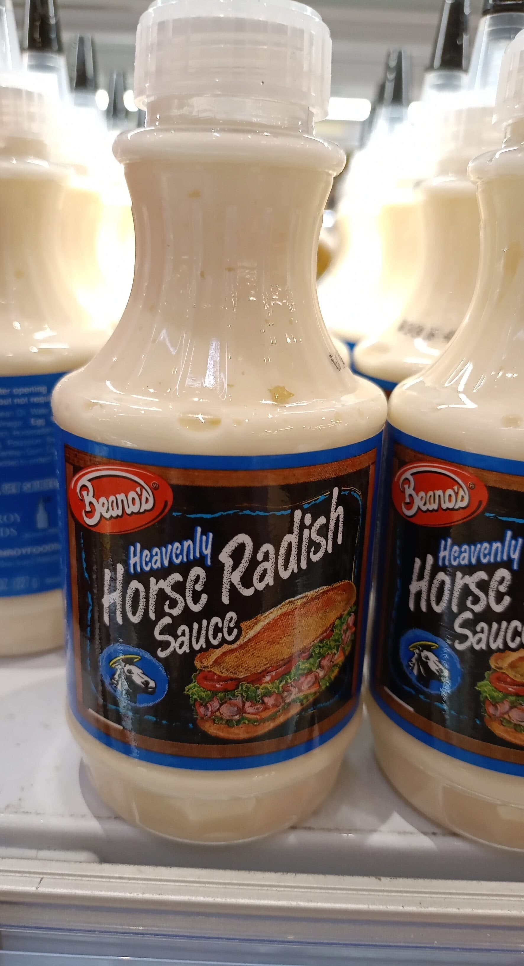 Beano's Heavenly Horse Radish Sauce imp packshot