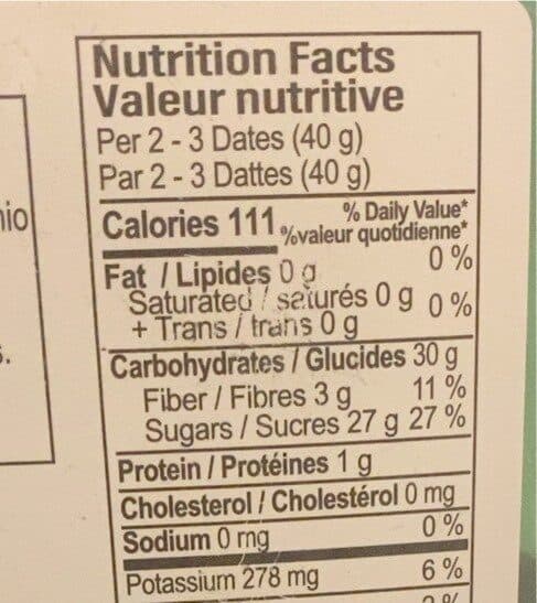 NATURAL DELIGHTS FRESH MEDJOOL DATES packshot