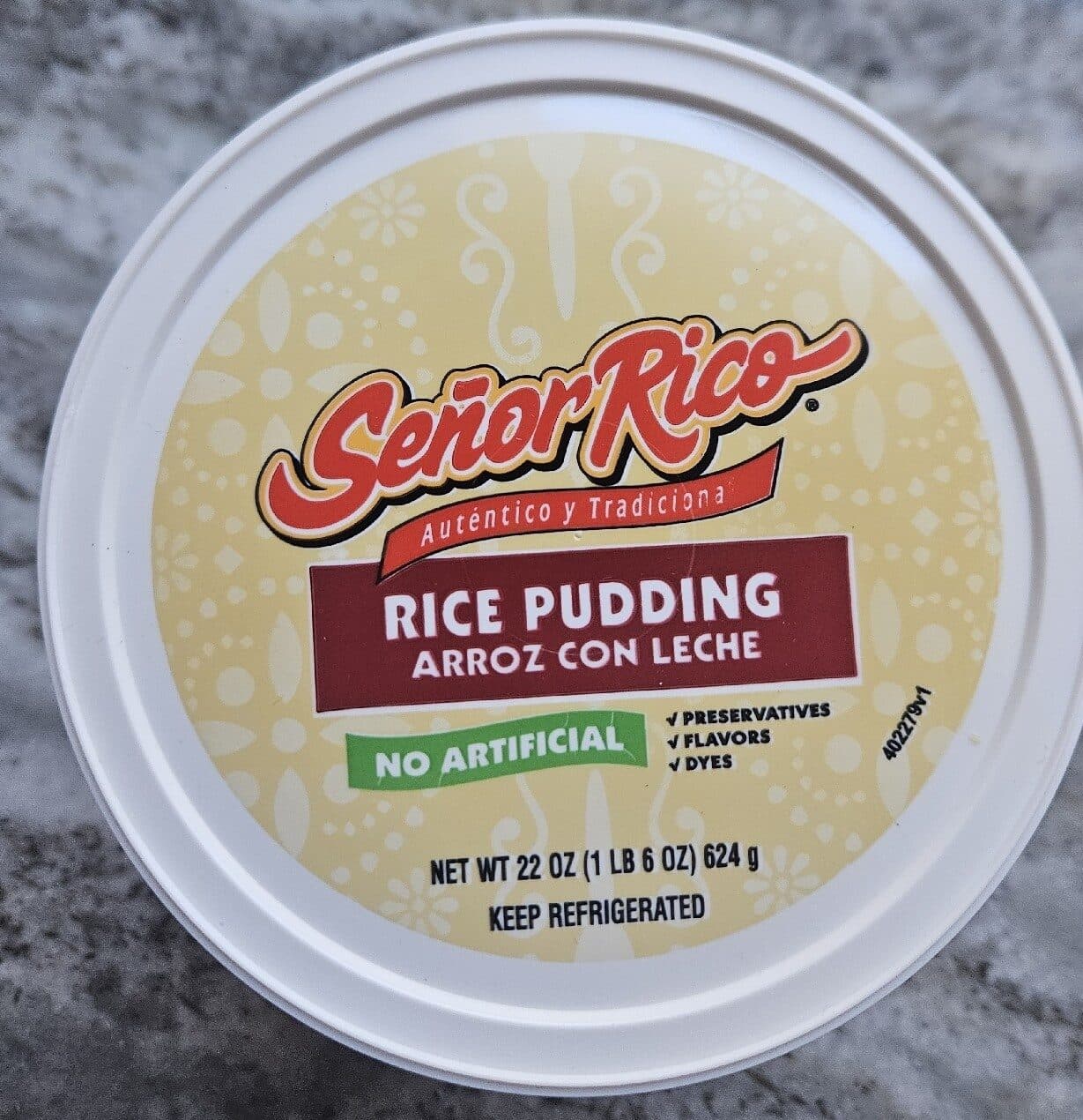 Senor Rico Senor rico, rice pudding packshot