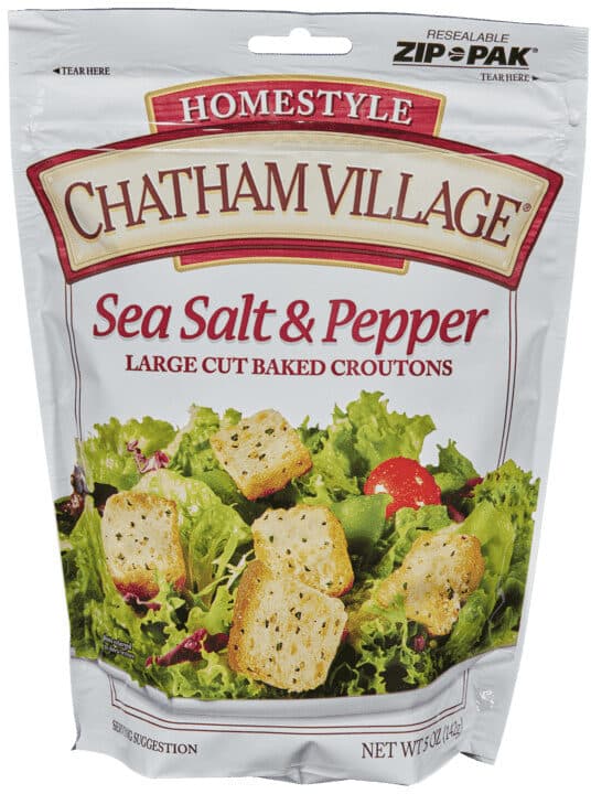 OLUF LORENTZEN AS Sea Salt & Pepper Large cut backed croutons packshot