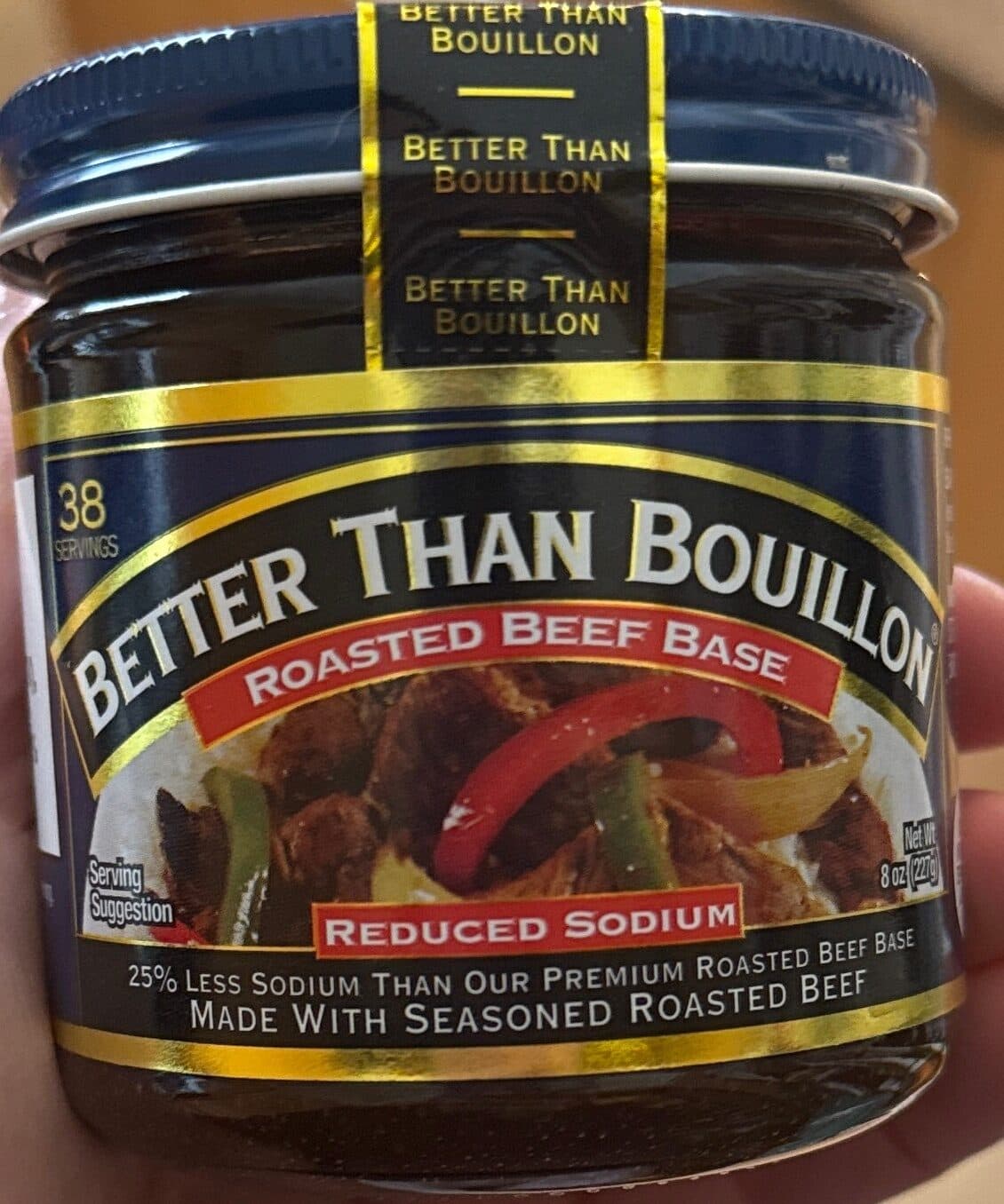 Better Than Bouillon Reduced sodium beef base packshot