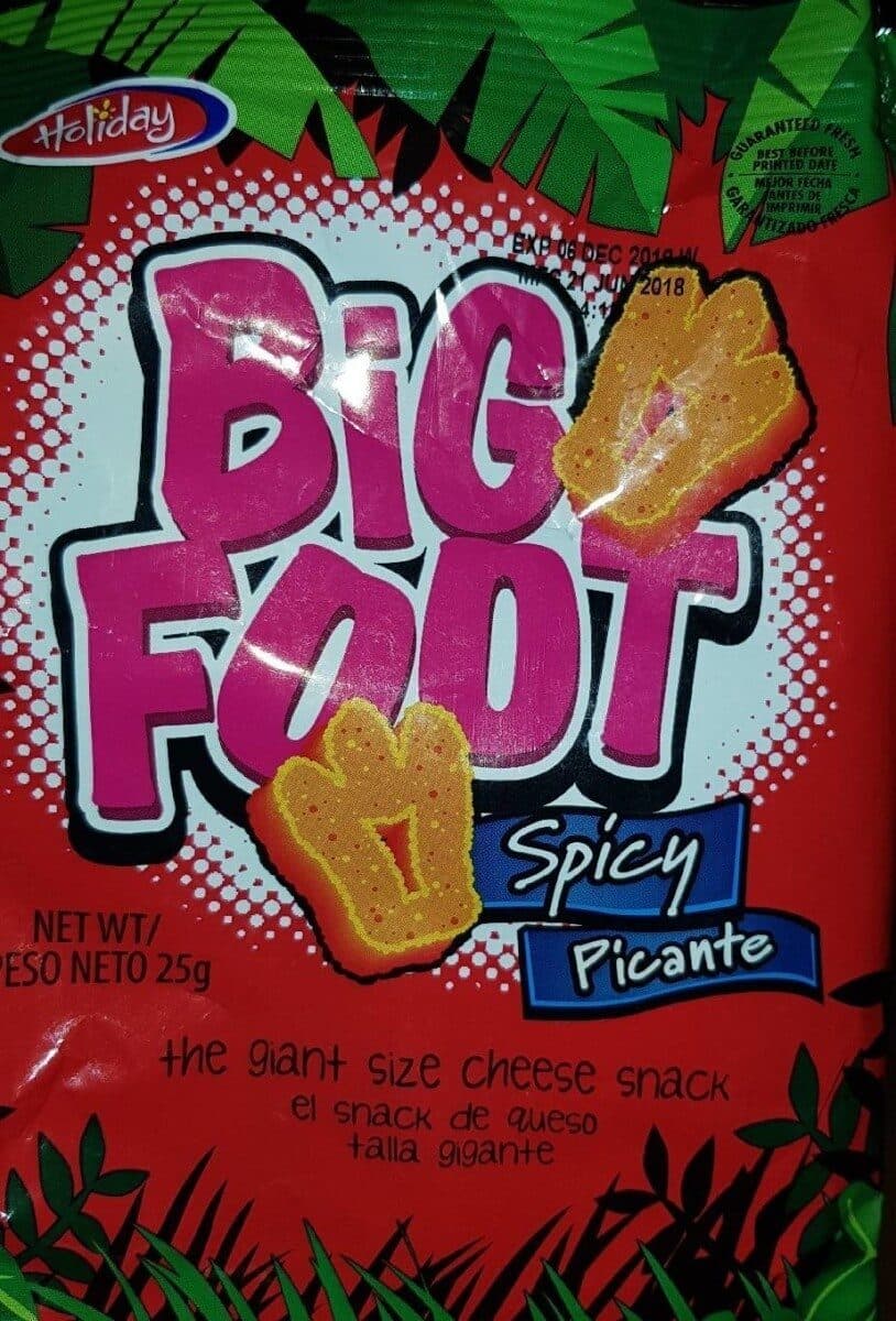 Holiday Big foot Spicy packshot
