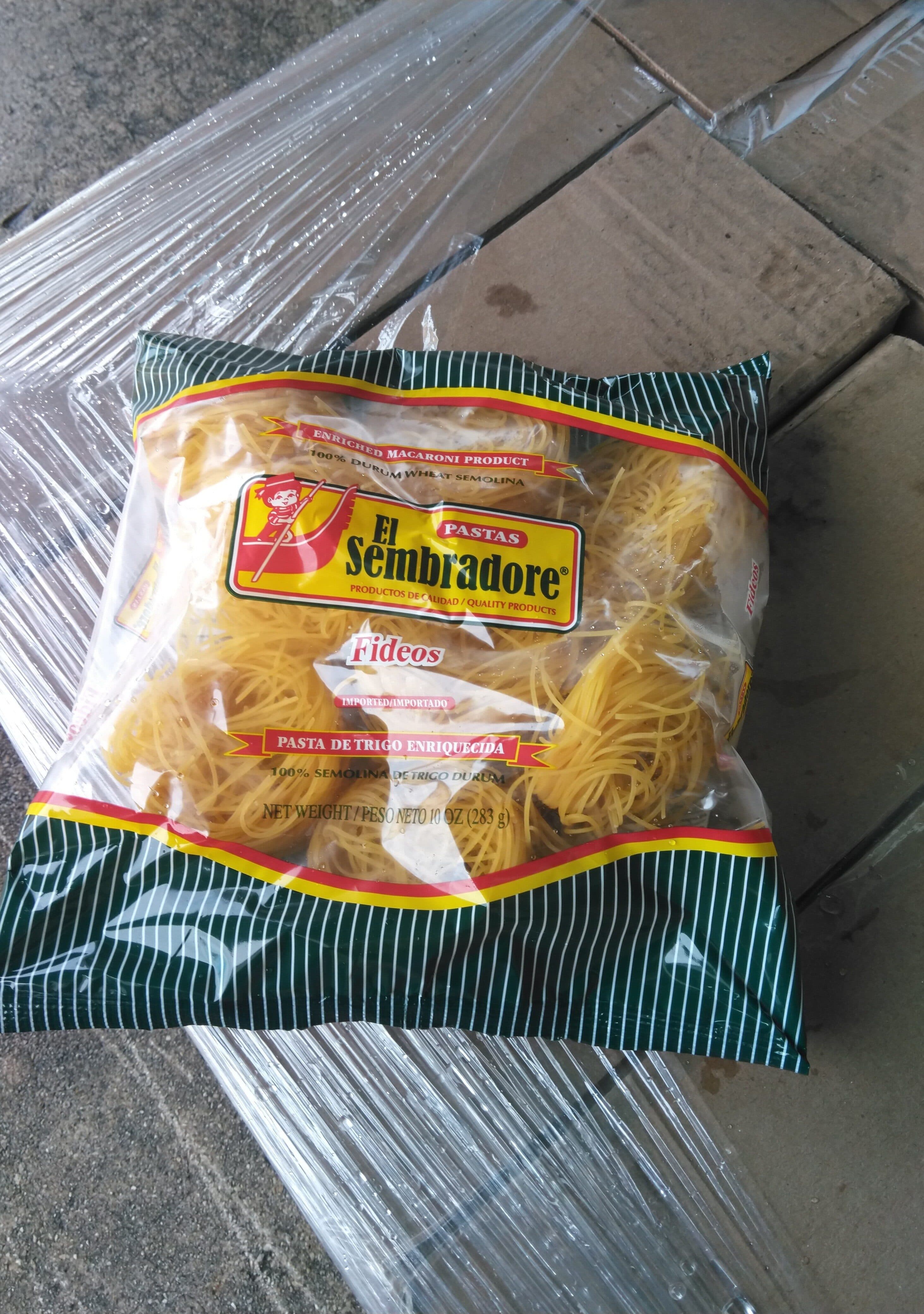El Sembradore Fideos, enriched macaroni product packshot