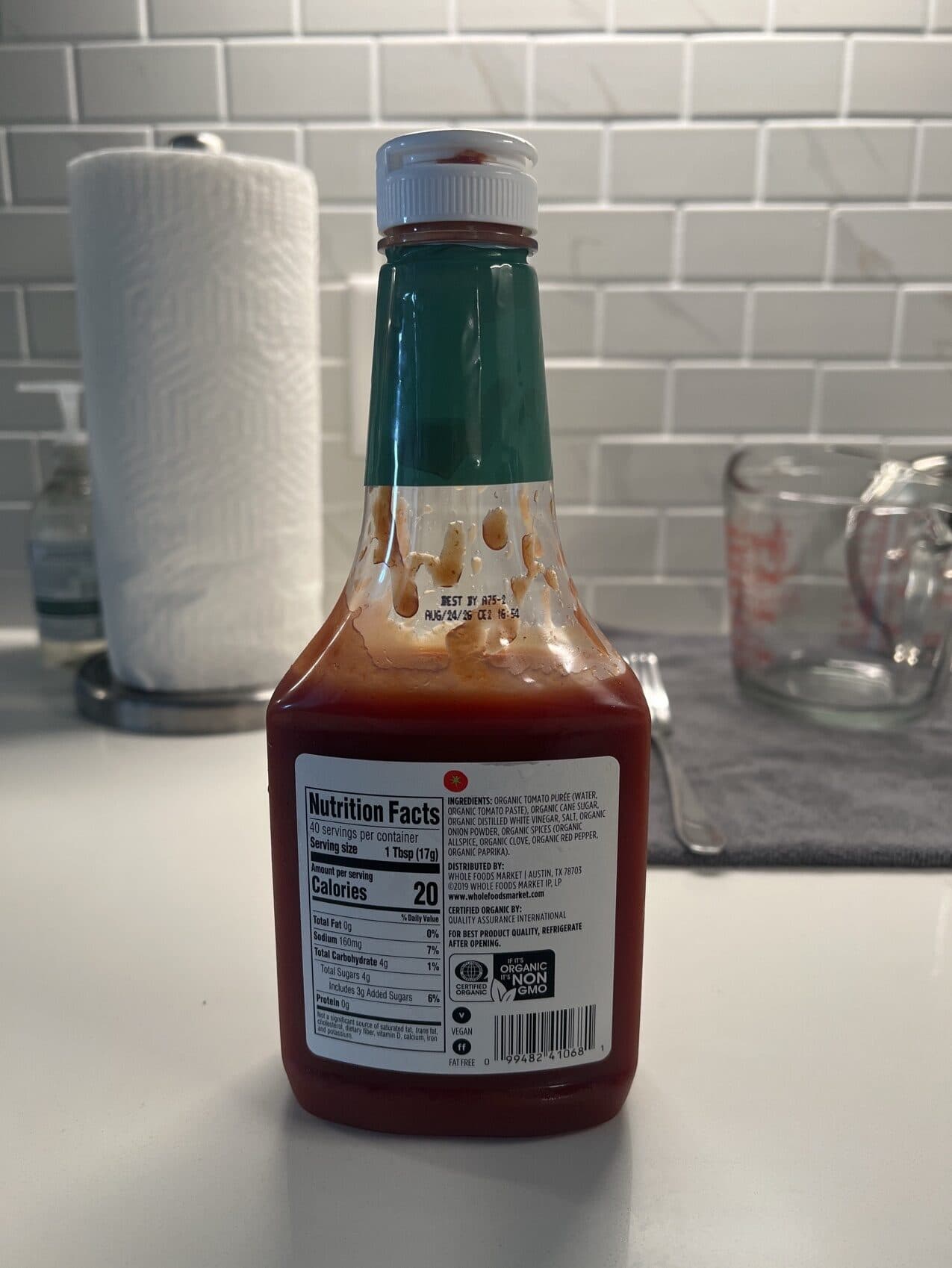 365 Whole Foods Market Organic Tomato Ketchup packshot