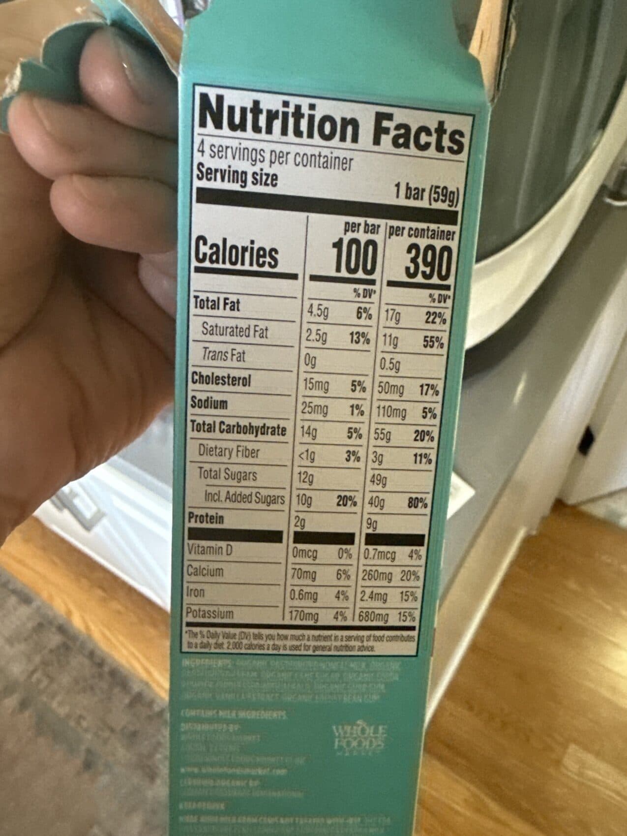 365 Everyday Value 365 everyday value, organic fudge bars packshot