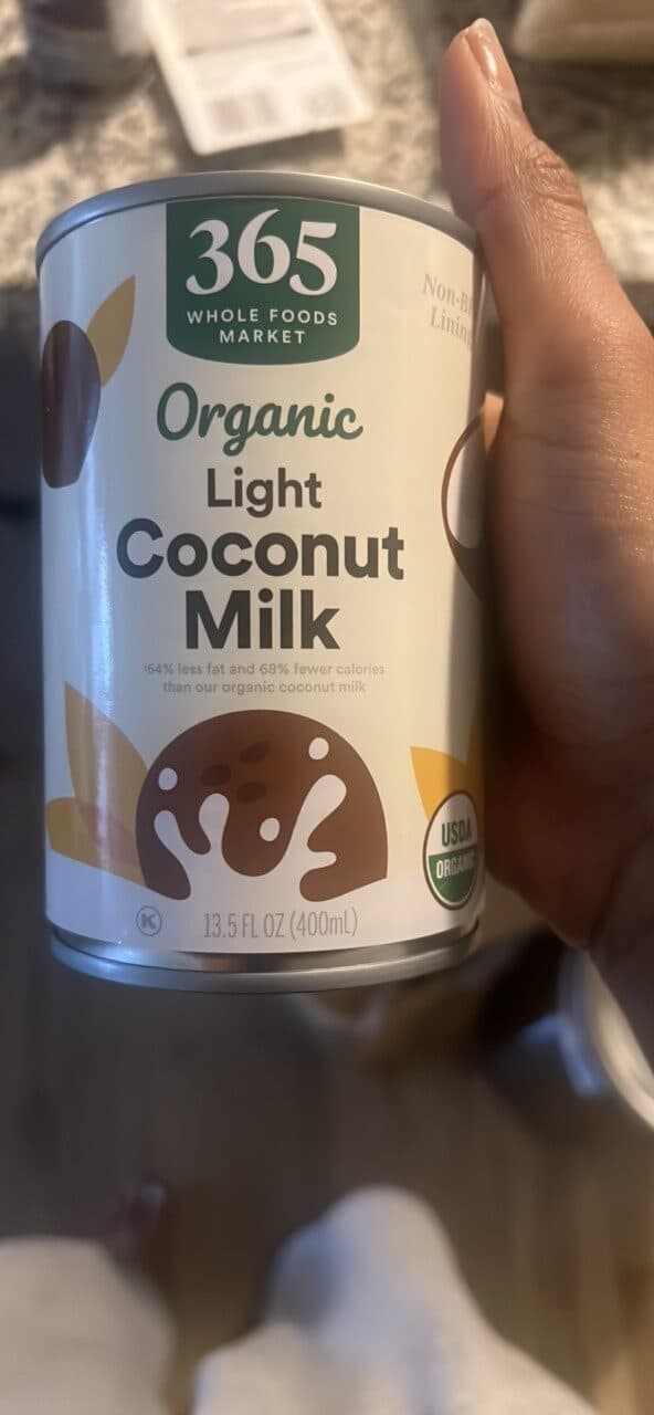 365 Whole Foods Market Organic Light Coconut Milk packshot