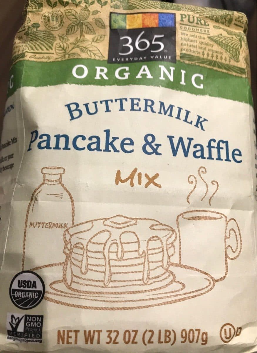 365 Everyday Value Organic Pancake & Waffle Mix, Buttermilk packshot