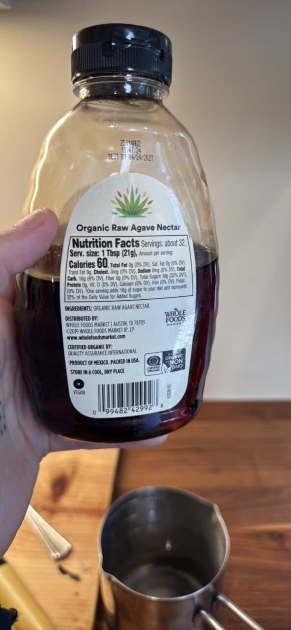 365 Whole Foods Market Organic Raw Agave Nectar packshot
