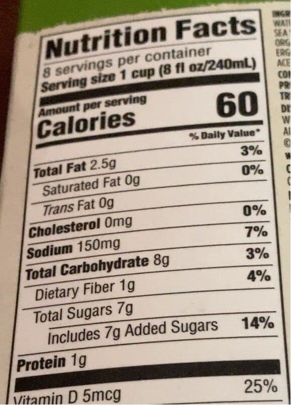 365 Everyday Value Almond original packshot